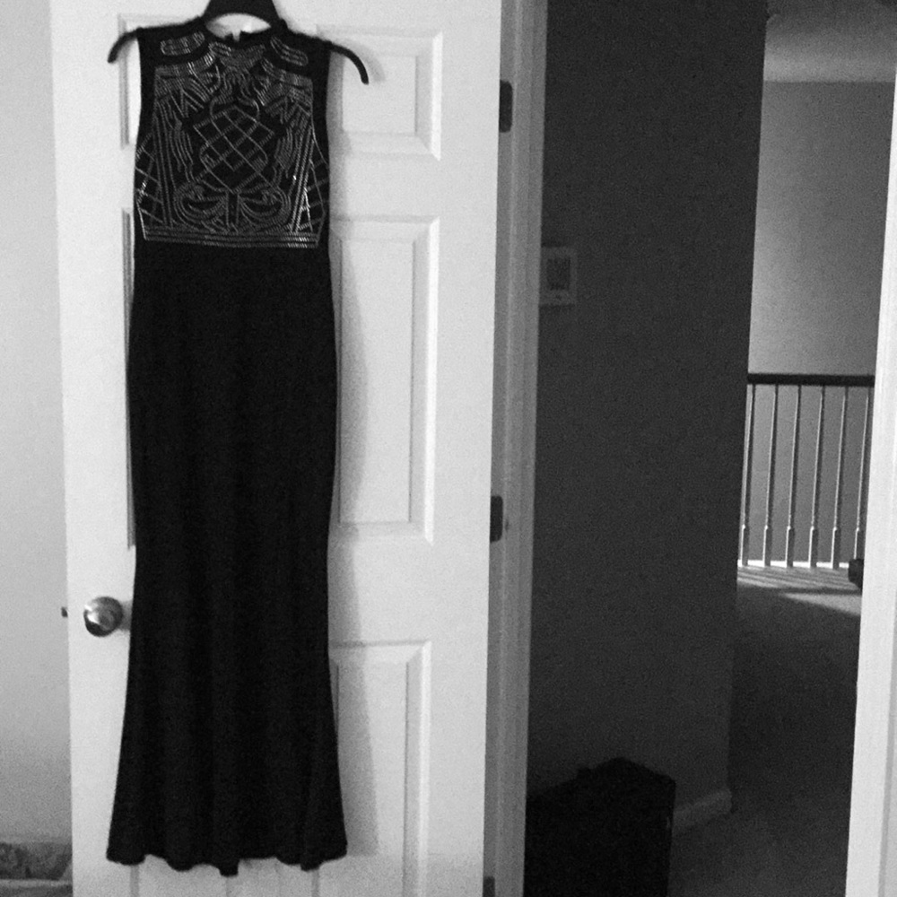 Black gown